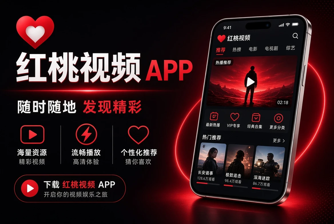 红桃视频APP移动端展示